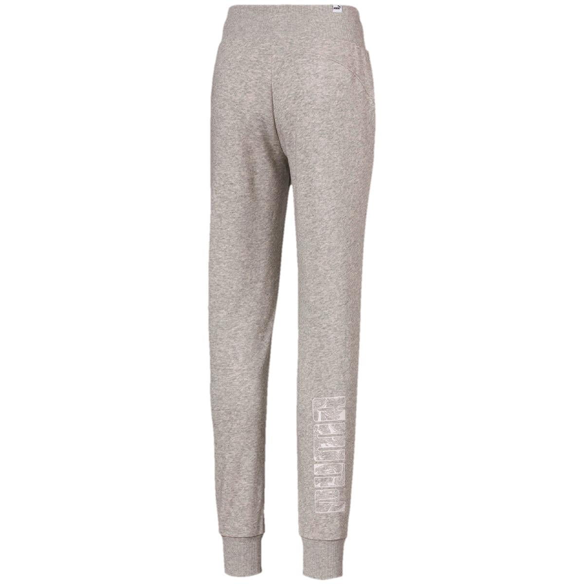 PUMA Girls' Trackpant Light Grey