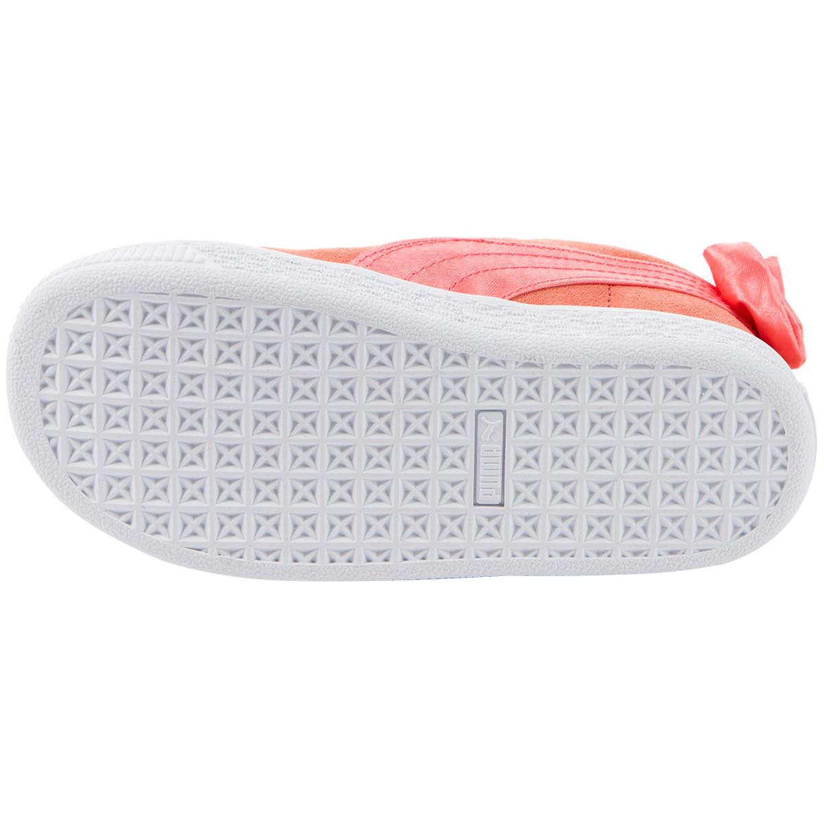 PUMA Infant Suede Bow Shoe Shell Pink