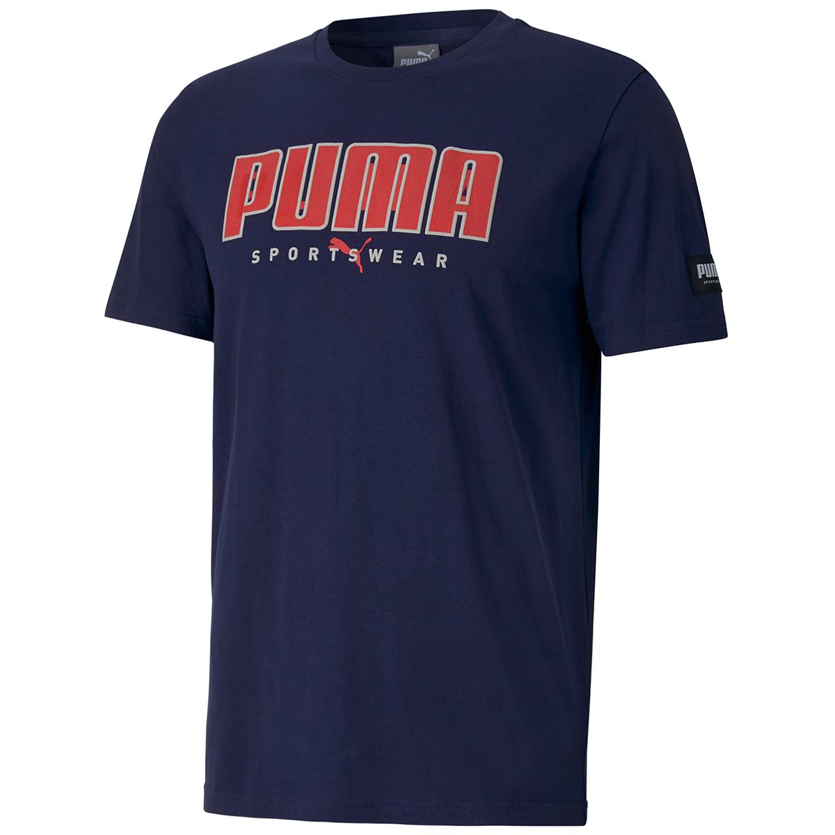 PUMA Men's Active Tee Navy