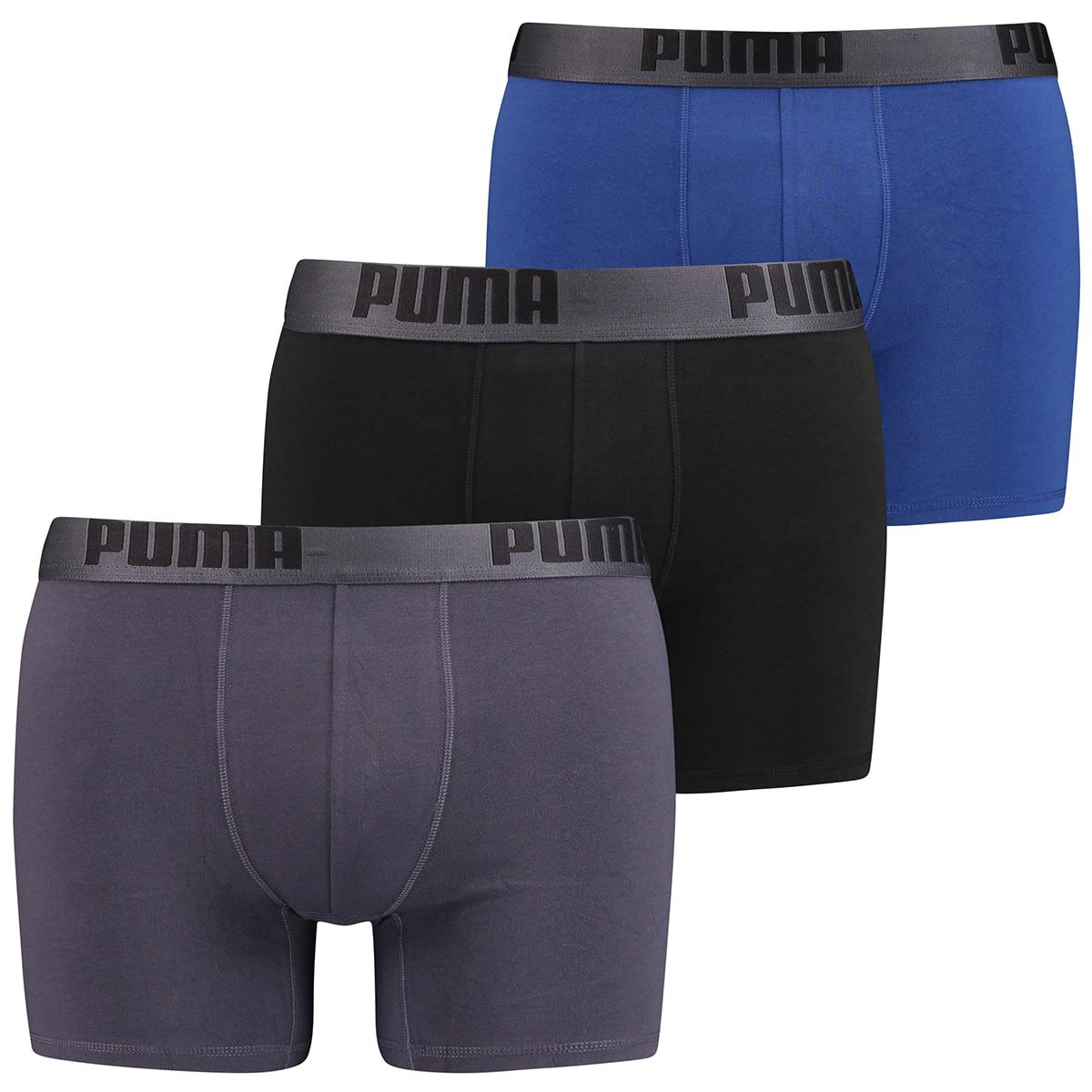 PUMA Men's Boxer Brief 3 Pack