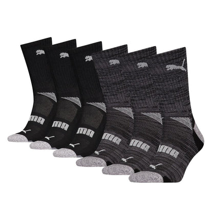 PUMA Men's Crew Sock 6 Pack