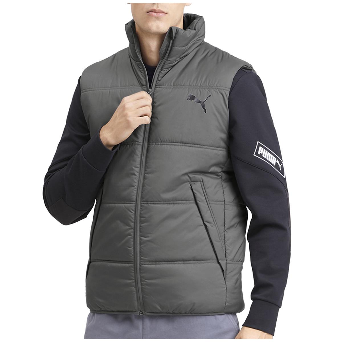 PUMA Men's Padded Vest Castlerock