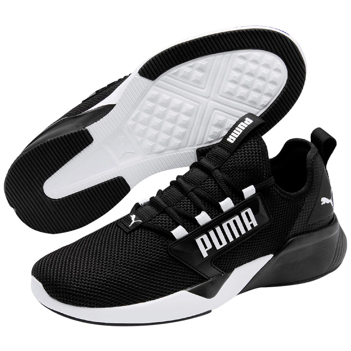 PUMA Men's Retaliate Trainers Black