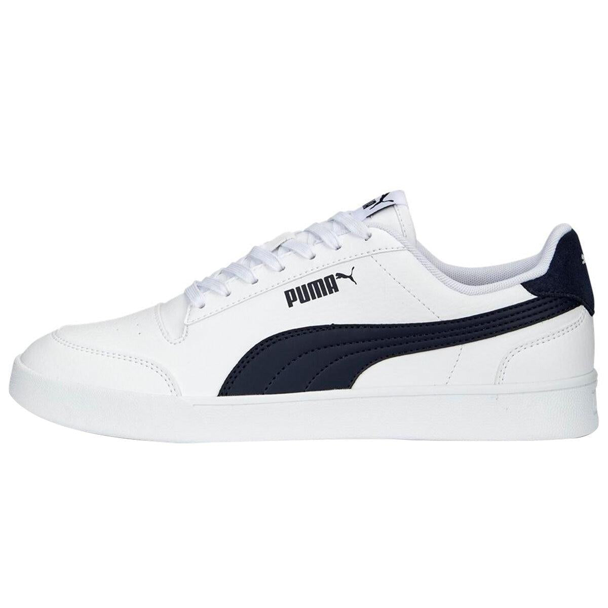 PUMA Men's Shuffle White Navy