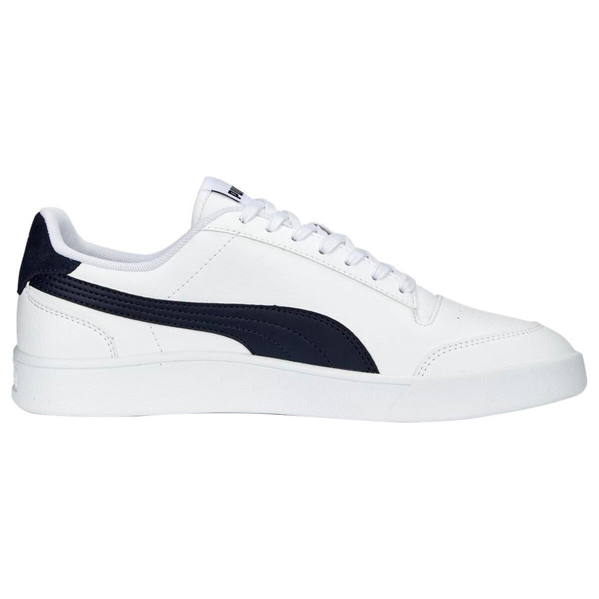 PUMA Men's Shuffle White Navy