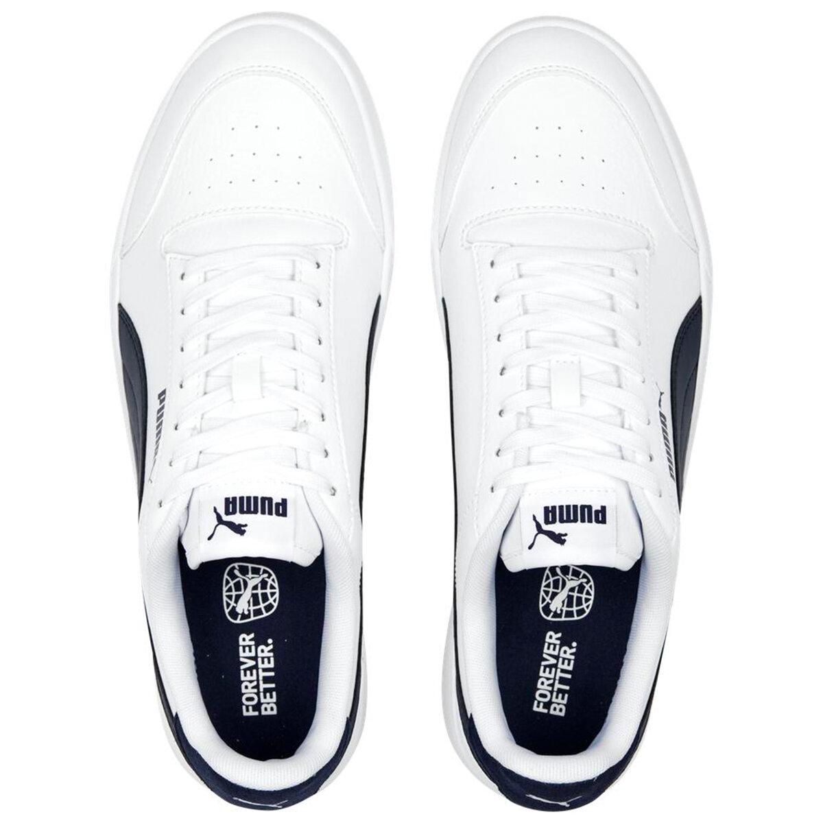 PUMA Men's Shuffle White Navy