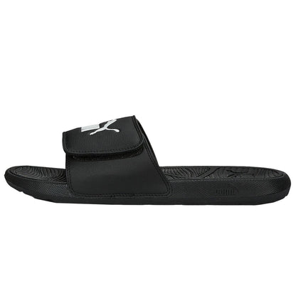 PUMA Men's Slides Navy/White