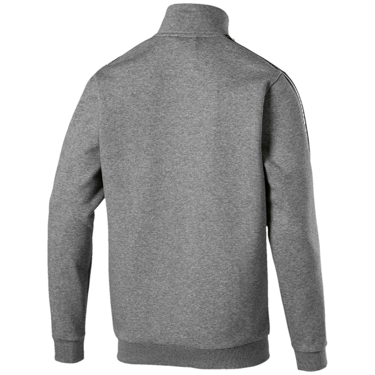 PUMA Men's Tape Fleece Track Jacket Plum