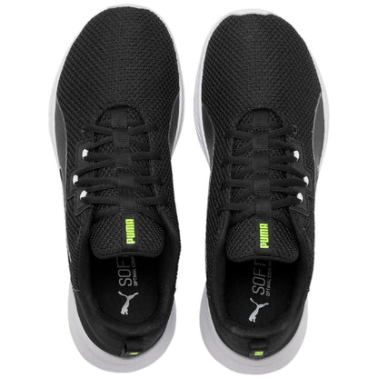 PUMA Men's Tishatsu Mesh Runner Peacoat and White