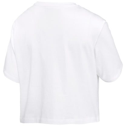 PUMA Women's Crop Tee White
