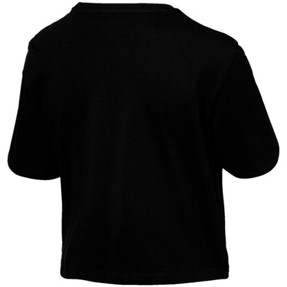 PUMA Women's Crop Tee Black