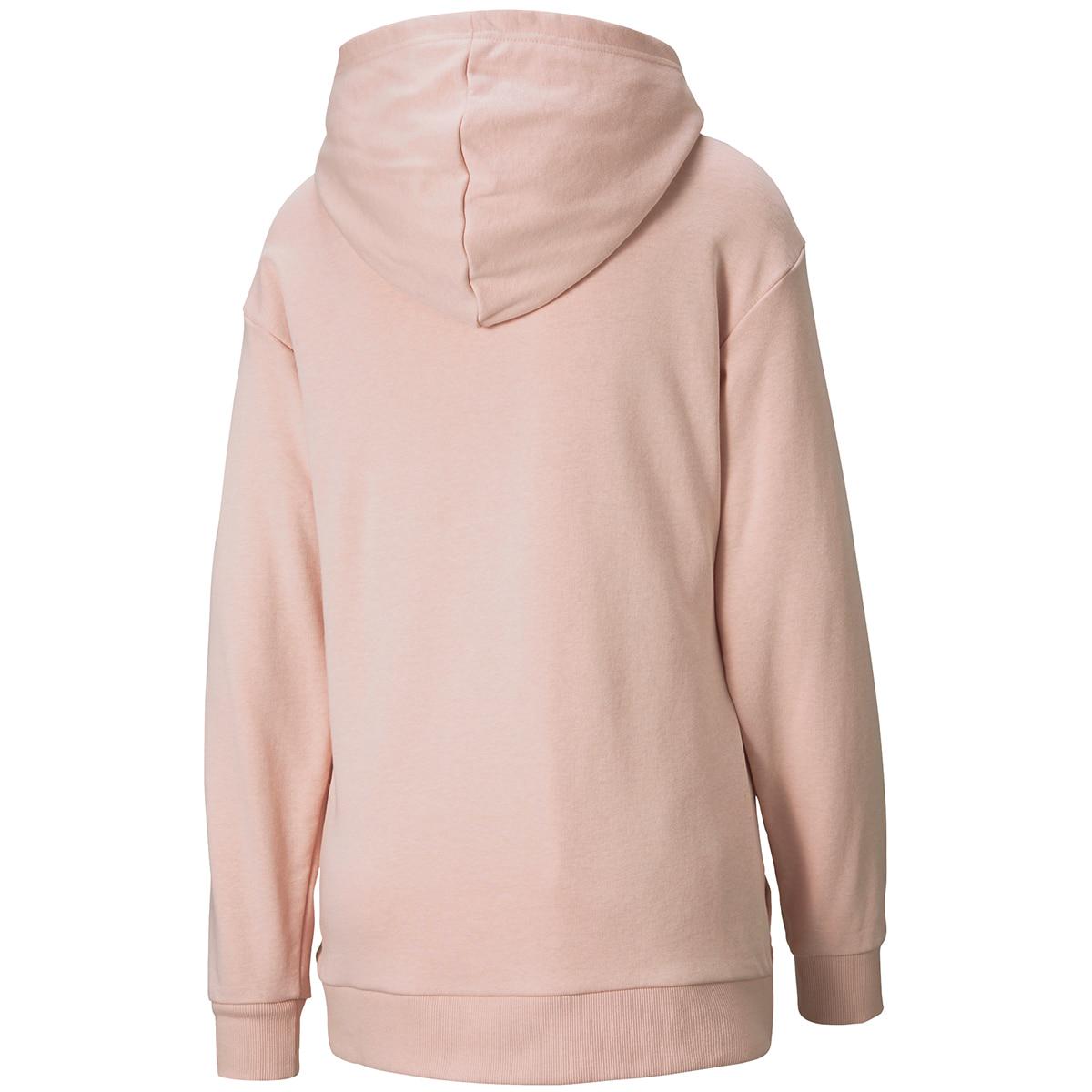 PUMA Women's Elongated Hoodie Peach