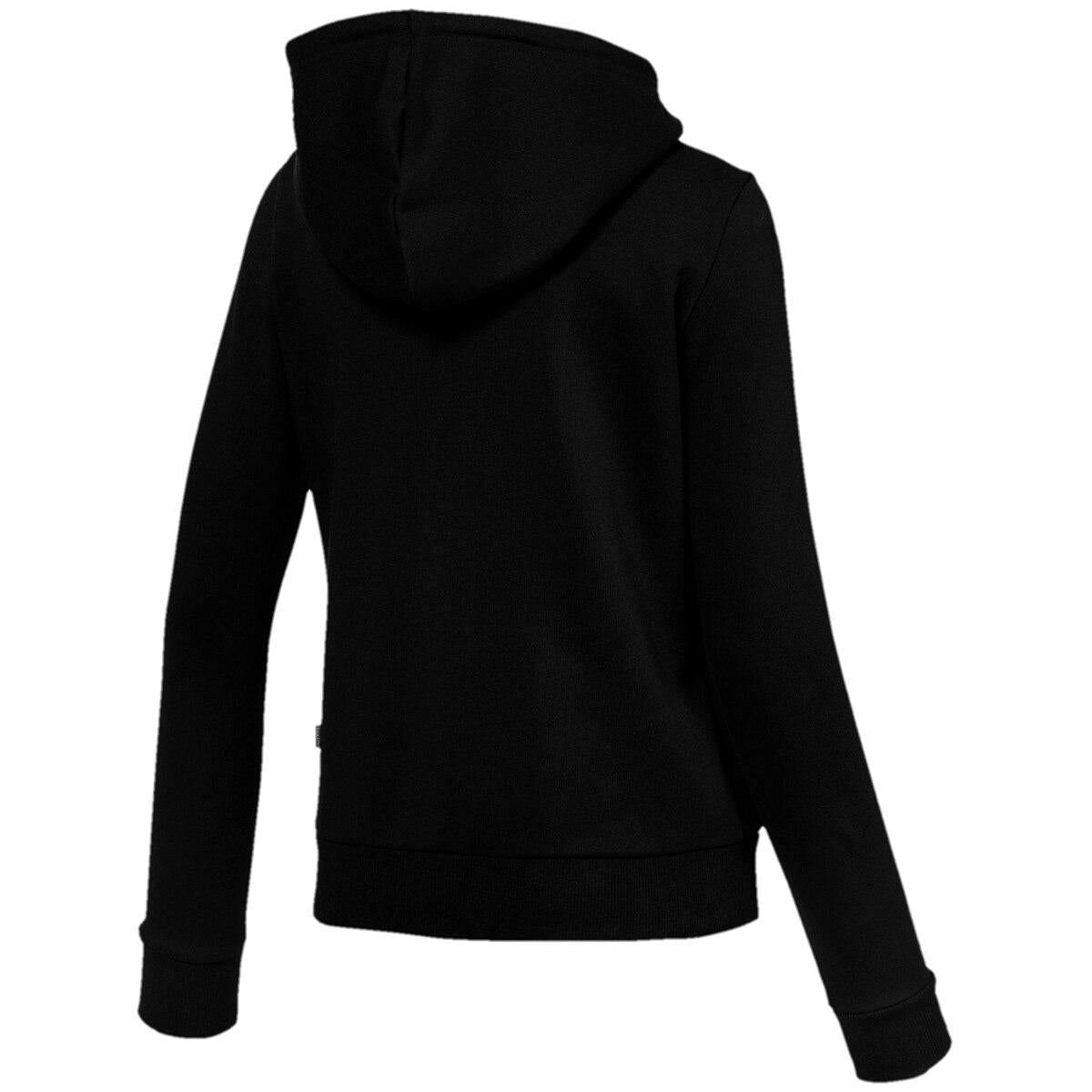 PUMA Women's KA Hoodie Black FZ Logo