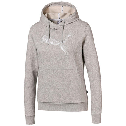 PUMA Women's KA Hoodie Peacoat FZ Logo