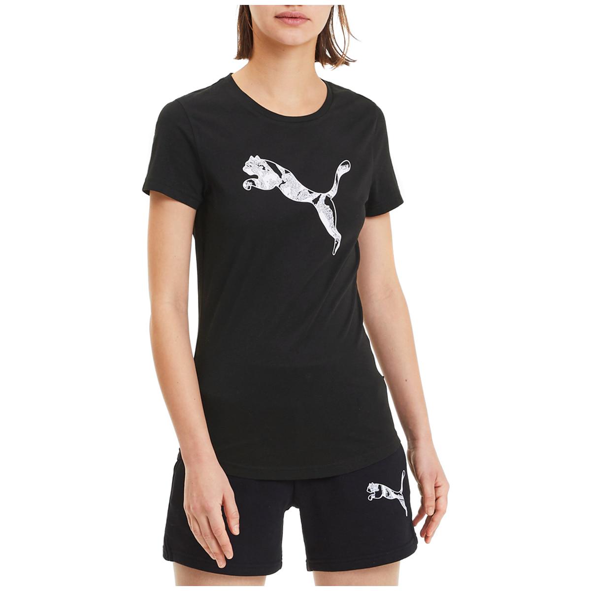 PUMA Women's KA Tee Black PUMA Cat