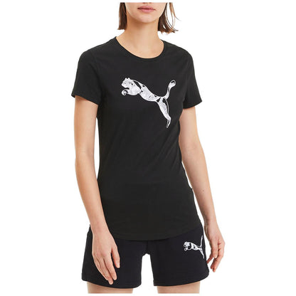 PUMA Women's KA Tee Black PUMA Cat