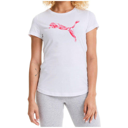 PUMA Women's KA Tee White PUMA Cat