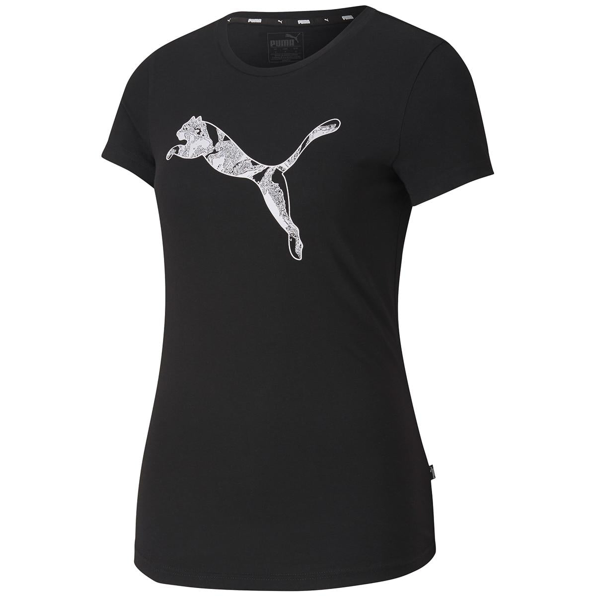 PUMA Women's KA Tee Black PUMA Cat