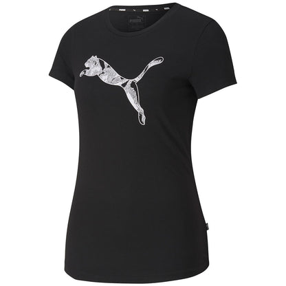 PUMA Women's KA Tee Black PUMA Cat