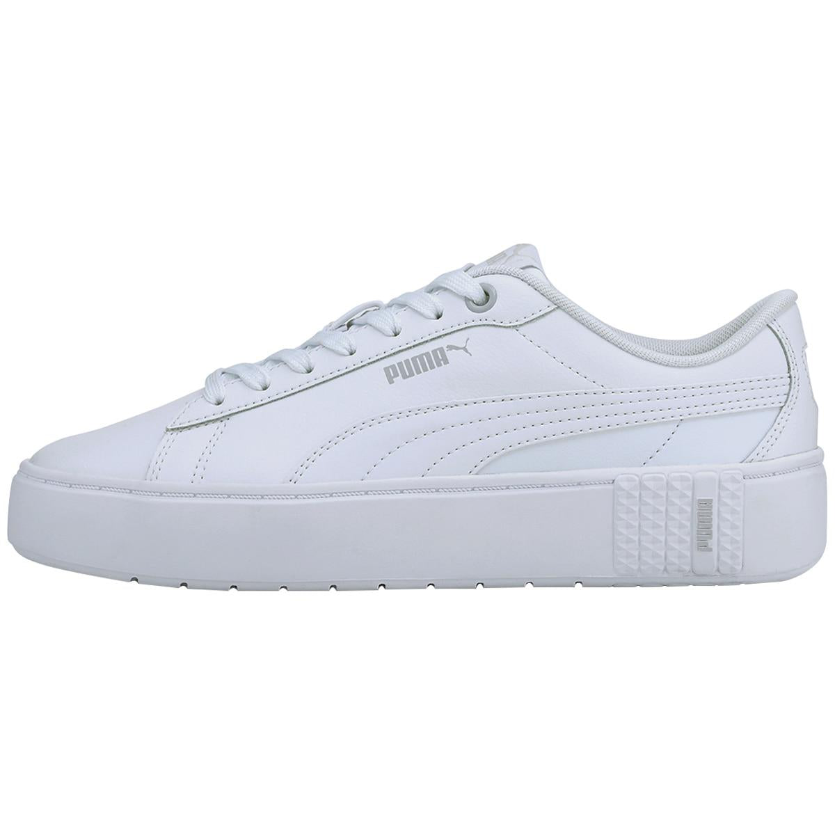 PUMA Women's Smash Platform Shoe White