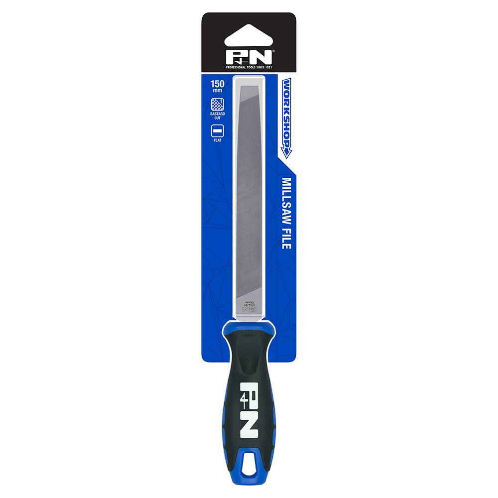 P&N 150mm Bastard Cut Flat Millsaw File PW3101061