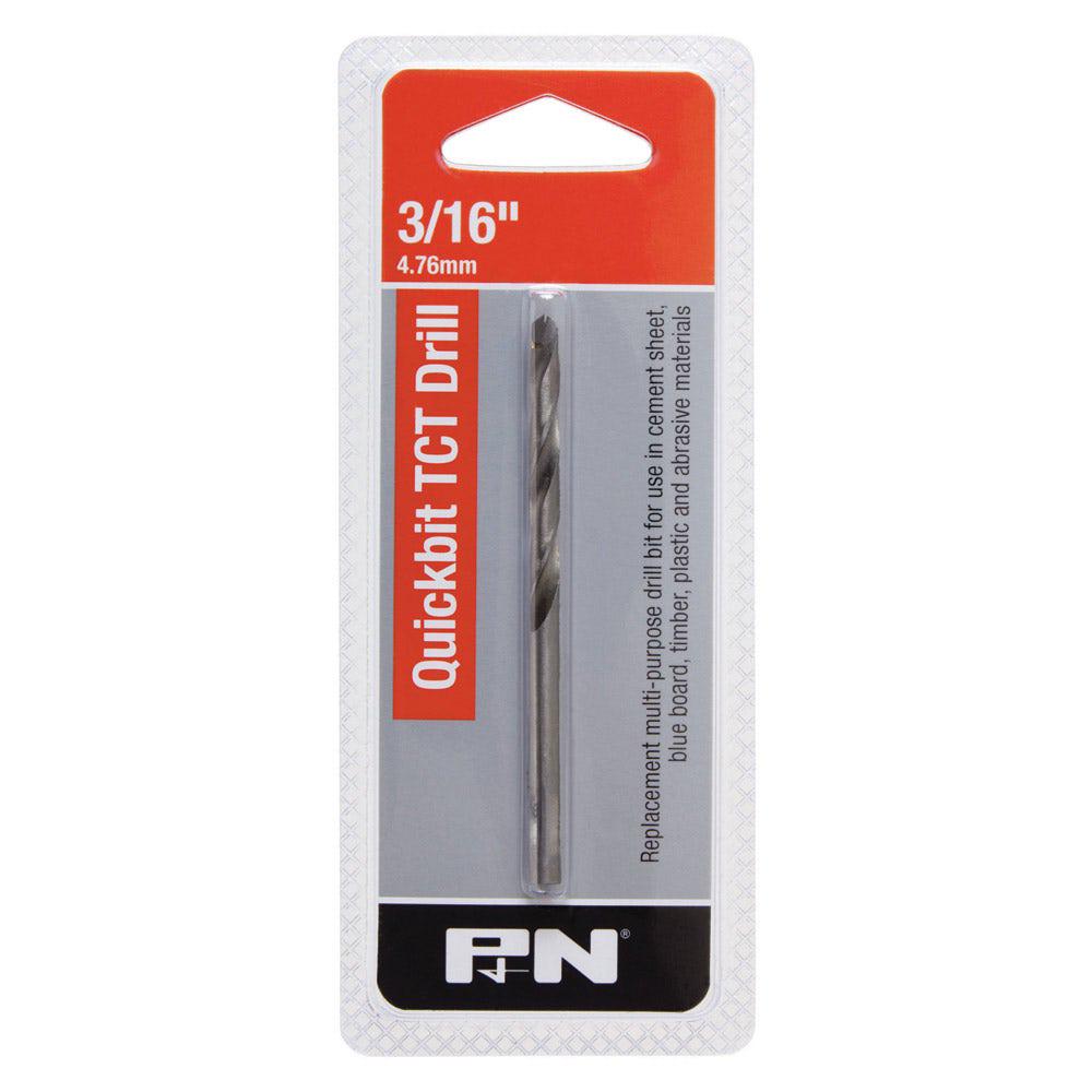 P&N 3 16 TCT Countersink Pilot Drill Bit Suits 107DC0016 107DCR014