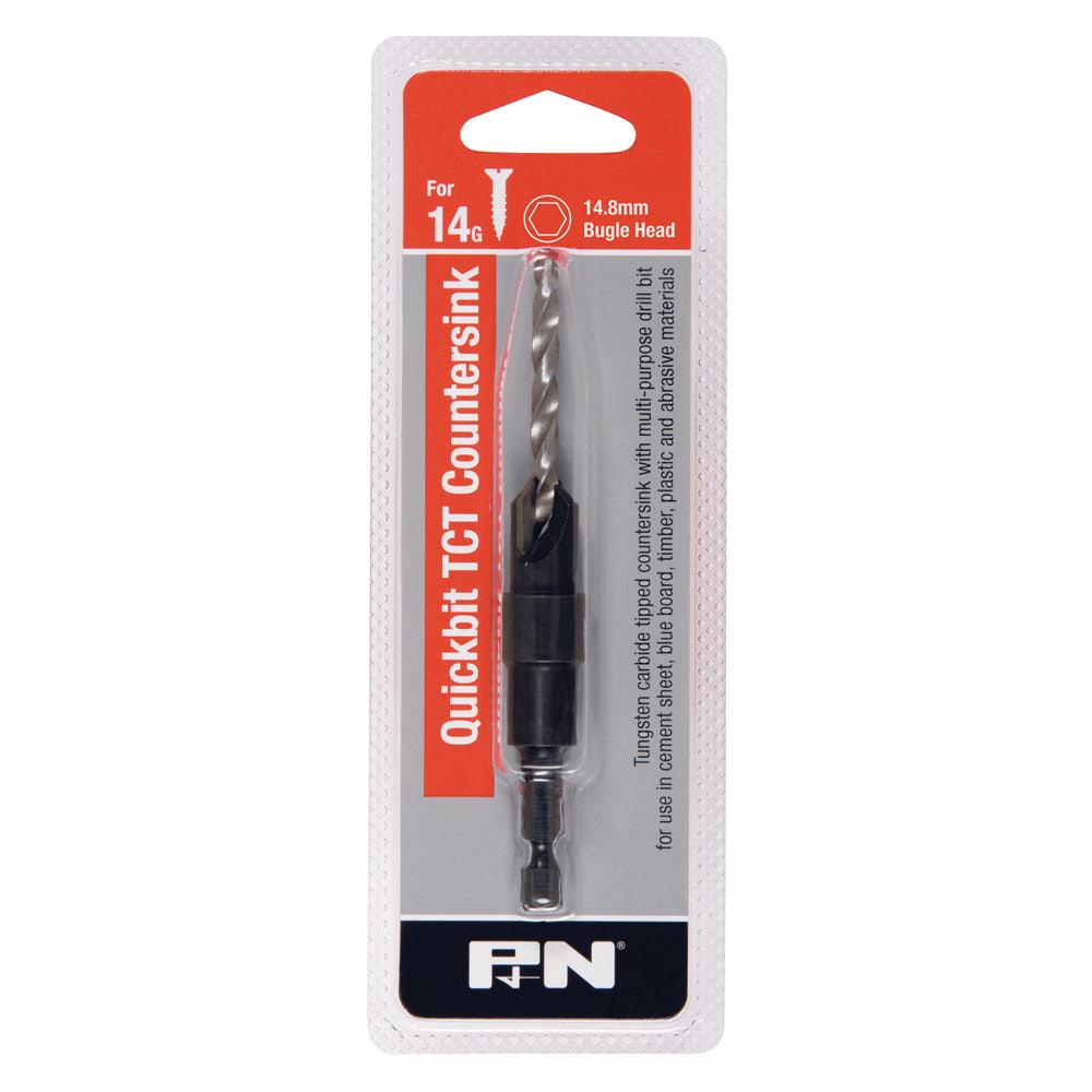 P&N 3 16inch Quickbit TCT Countersink Drill Bit