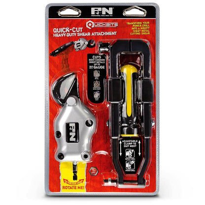 P&N QUICKBITS 1 4-Hex Metal Shear Drill Impact Driver Attachment