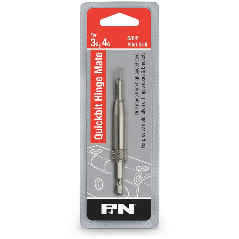 P&N QUICKBITS 5 64inch Hinge Installation Drill Bit - HINGE MATE