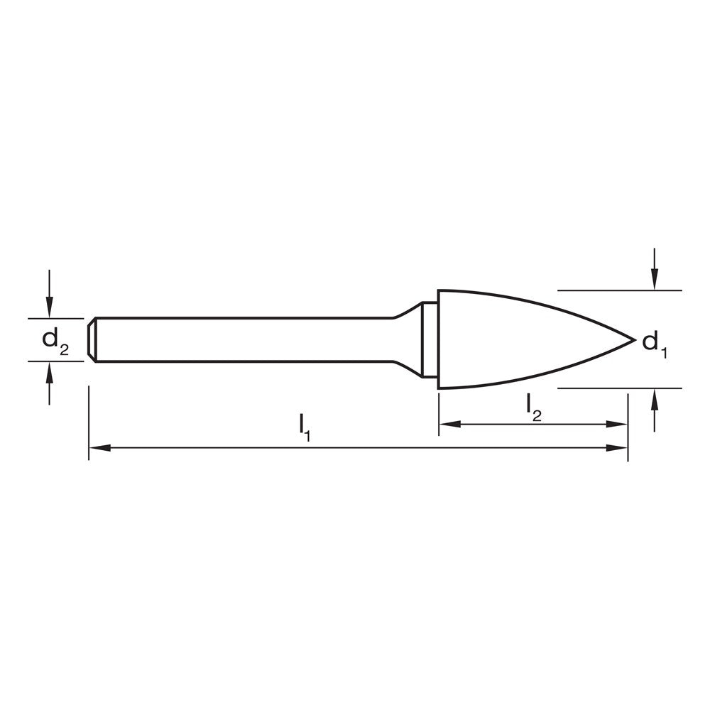 P&N WORKSHOP Carbide Burr Set - 5 Piece