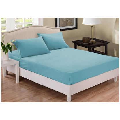 Park Avenue 1000 Thread Count Cotton Blend Combo Sheet Set Queen Silver