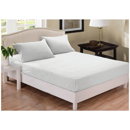Park Avenue 1000 Thread Count Cotton Blend Combo Sheet Set Queen Silver
