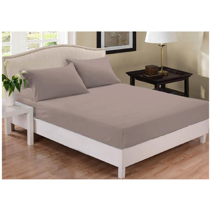Park Avenue 1000 Thread Count Cotton Blend Combo Sheet Set Queen Silver