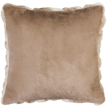 Parklane Braided Ombre Cushion 60cm x 60cm Light Brown