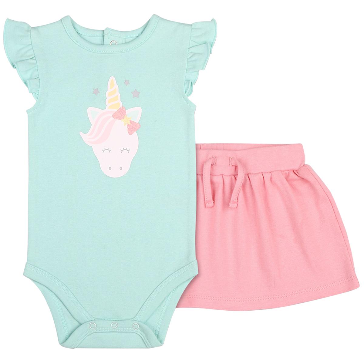 Peanut Shell Baby Clothes Set 2pc