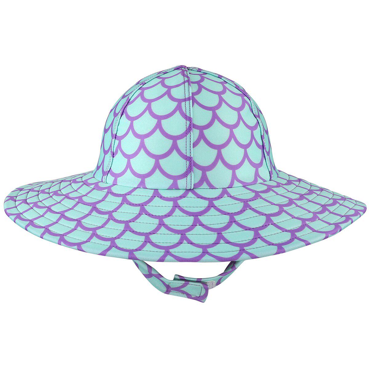 Peanut Shell Children's Swimwear 3pc Set Purple