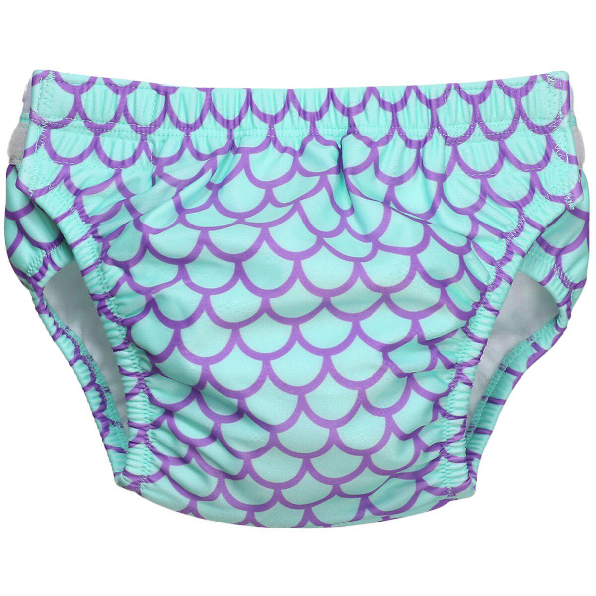 Peanut Shell Children's Swimwear 3pc Set Purple