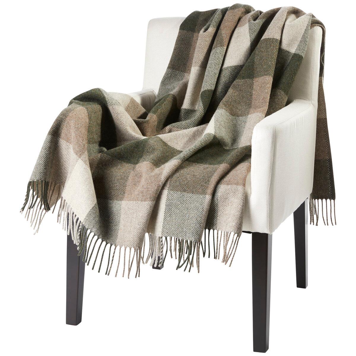 Pendleton Eco-Wise Washable Throw JuniperFawn