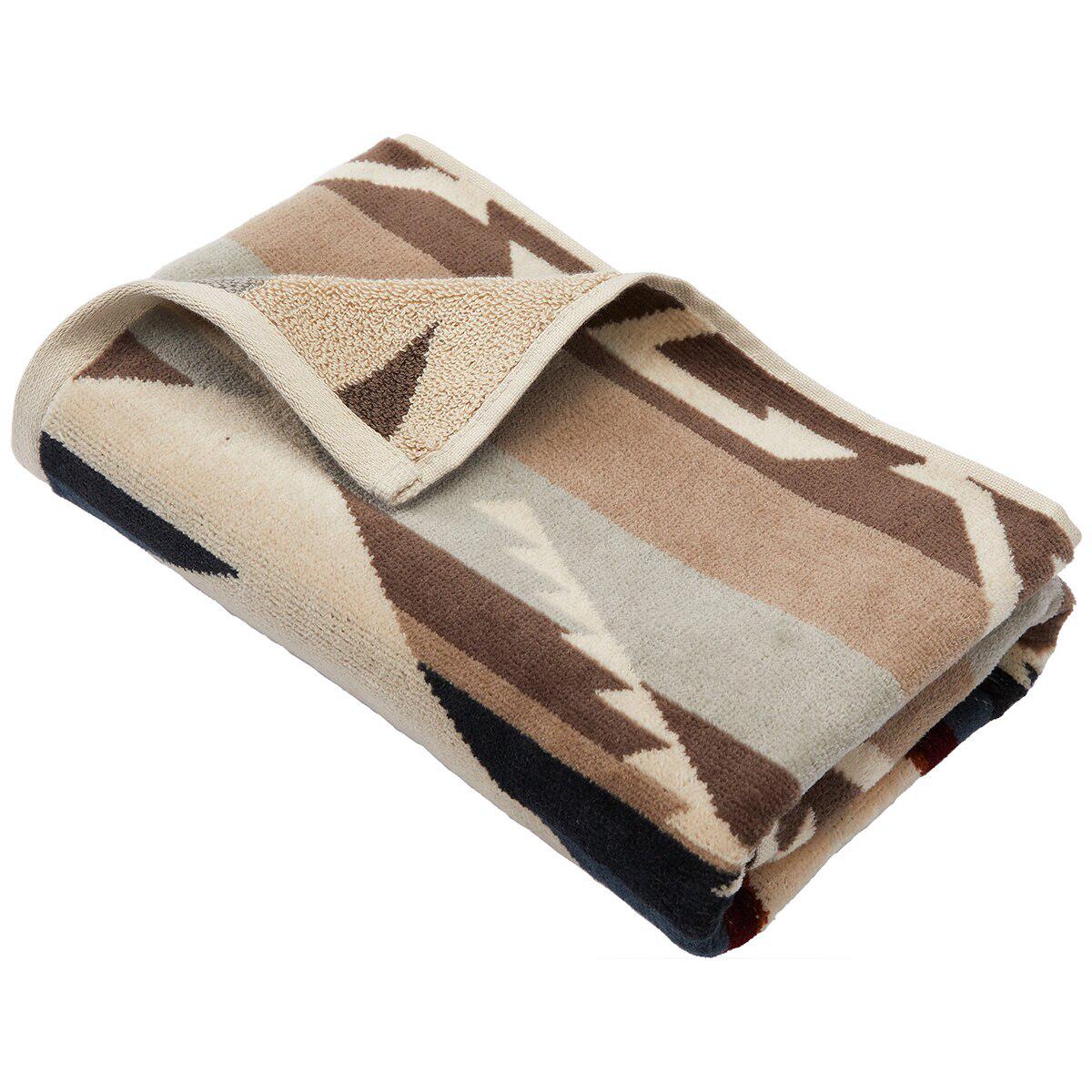 Pendleton Jacquard Hand Towel White Sands