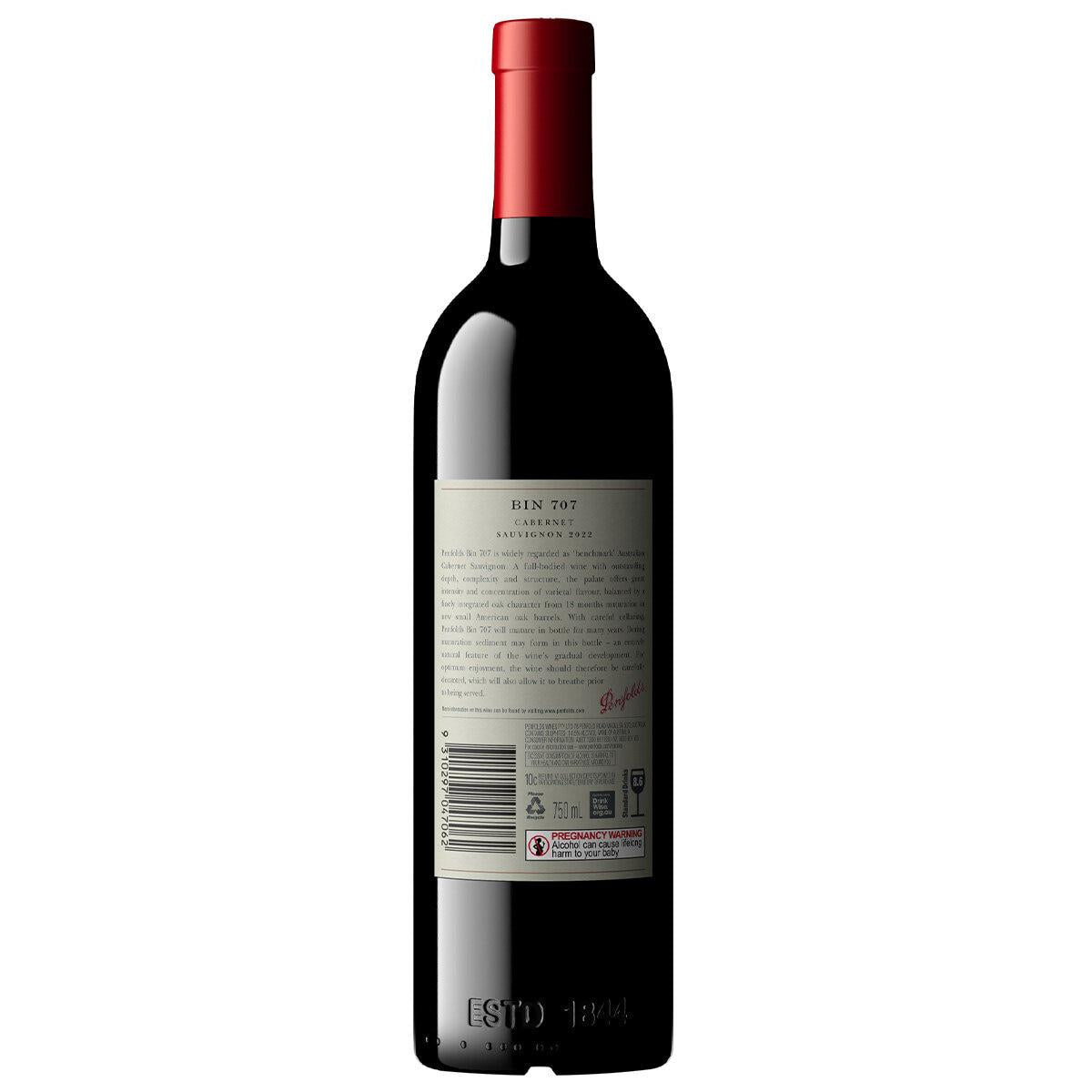 Penfolds 707 Cabernet Sauvignon 2022 Gift Box 750ml