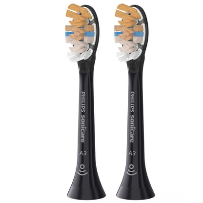 Philips Sonicare A3 All In One Brush Heads Black 3 x 2 Pack