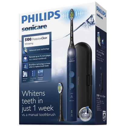 Philips Sonicare ProtectiveClean Whitening Electric Toothbrush Navy Blue
