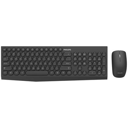 Philips Wireless Keyboard And Mouse With Webcam Bundle SPT6323 And CP11-AF200V