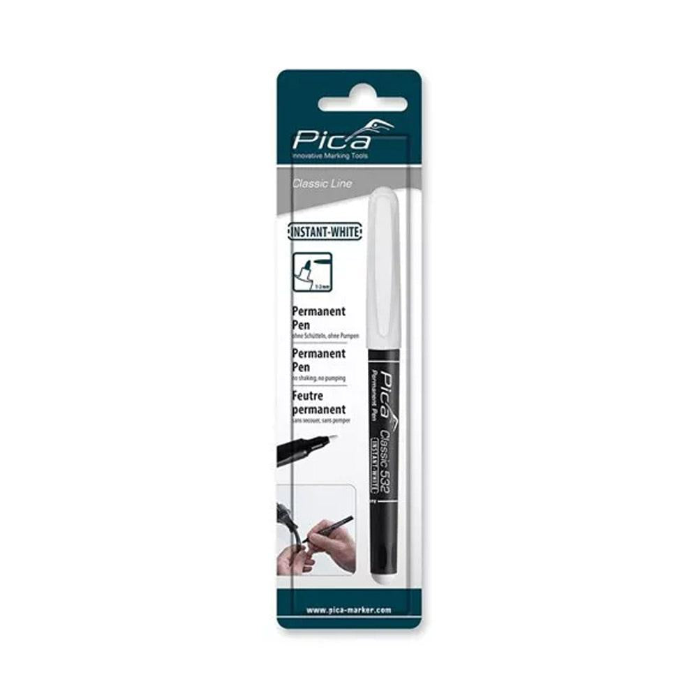 Pica-Classic 523 Instant-White Permanent Pen Blister 532 52 SB