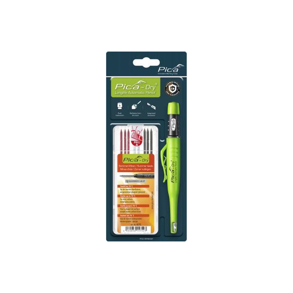 Pica-Dry Longlife Automatic Pen and Refill Summer Heat Bundle 30407