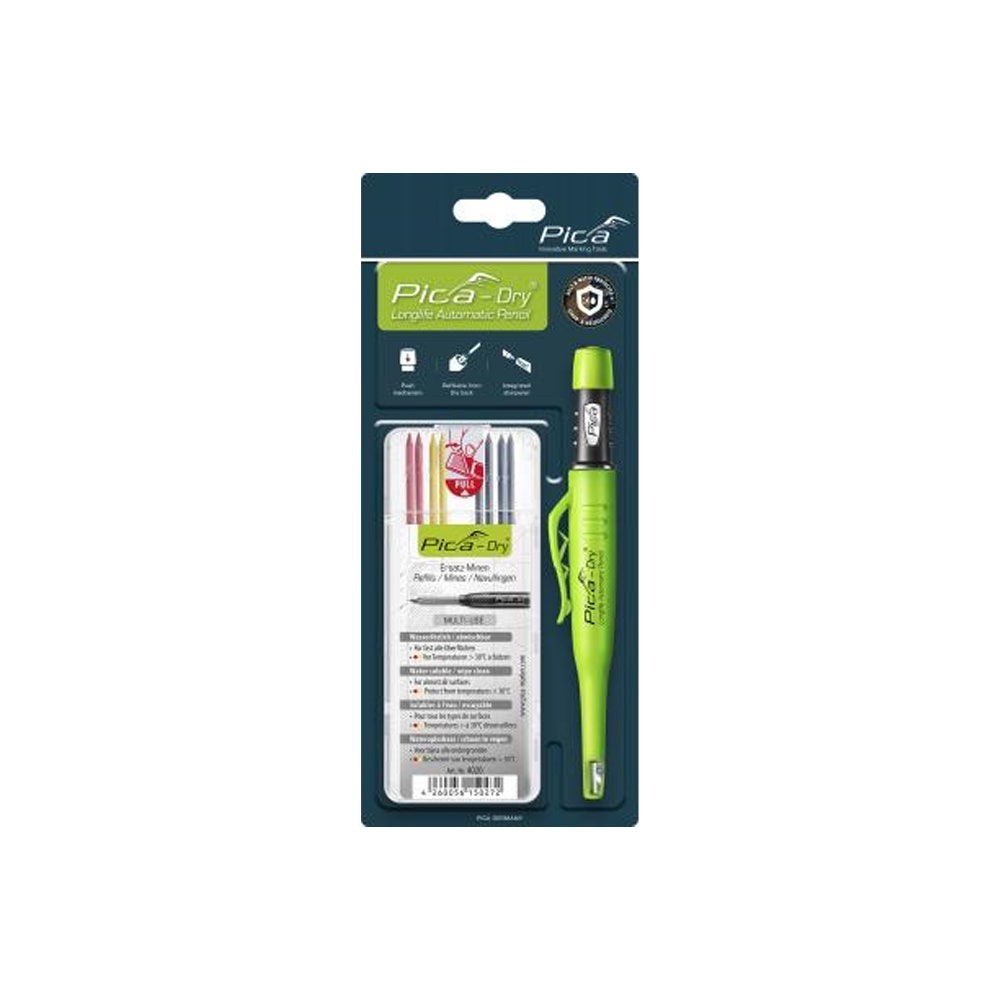 Pica-Dry Longlife Automatic Pen and Refill Colormix Bundle 30402
