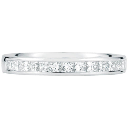 Platinum 2.05ctw Princess Cut Diamond Bridal Set
