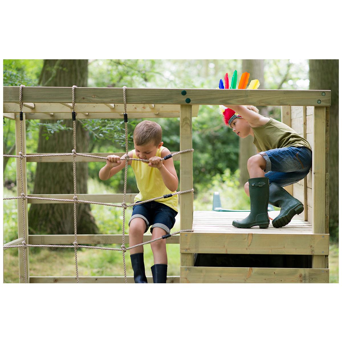 Plum Play Climbing Cube Outdoor Wooden Play Centre