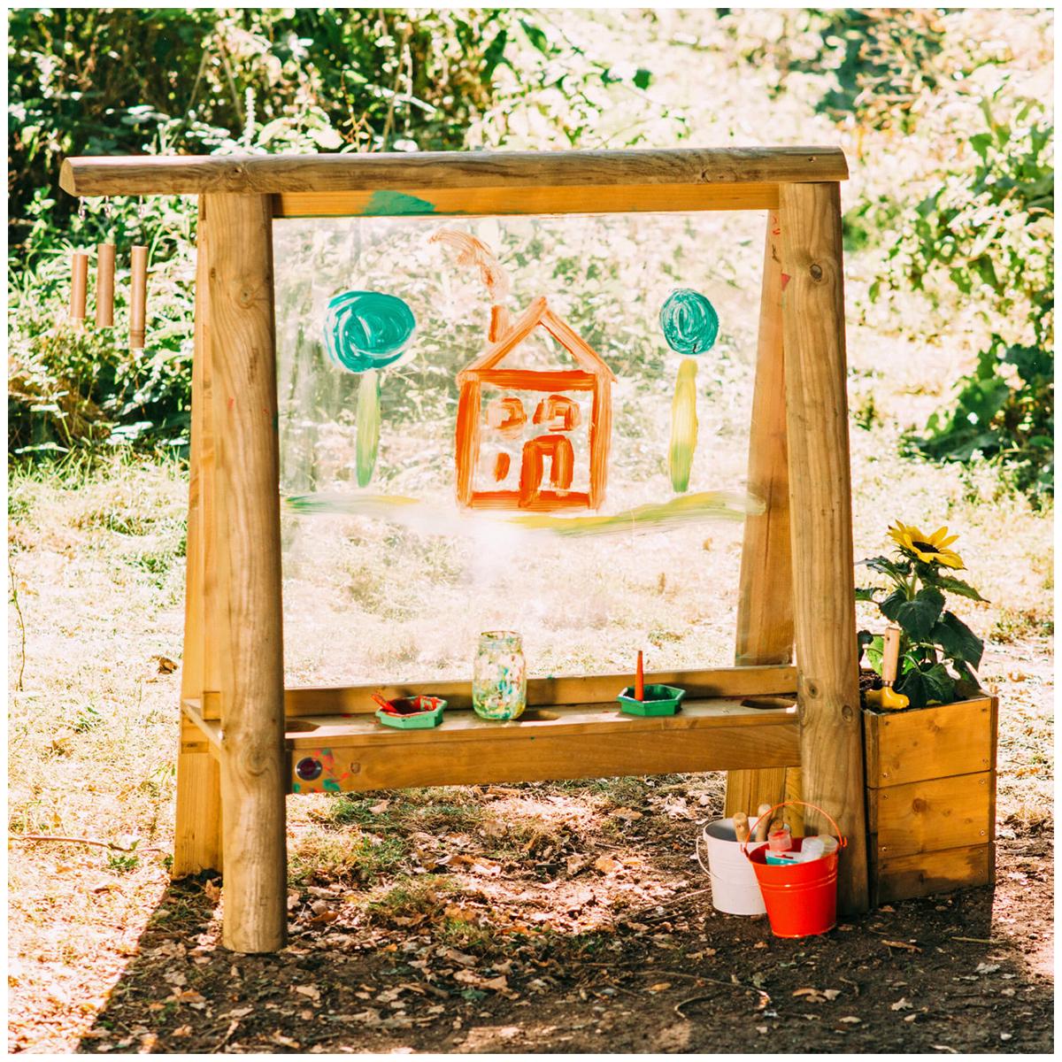 Plum Play Discovery Create And Paint Easel