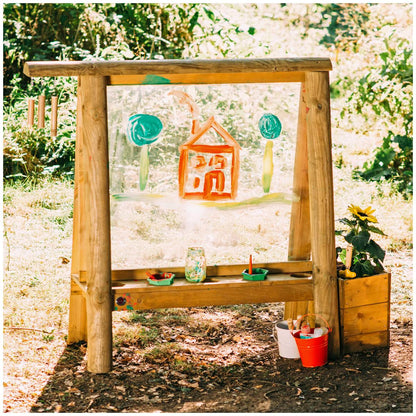 Plum Play Discovery Create And Paint Easel
